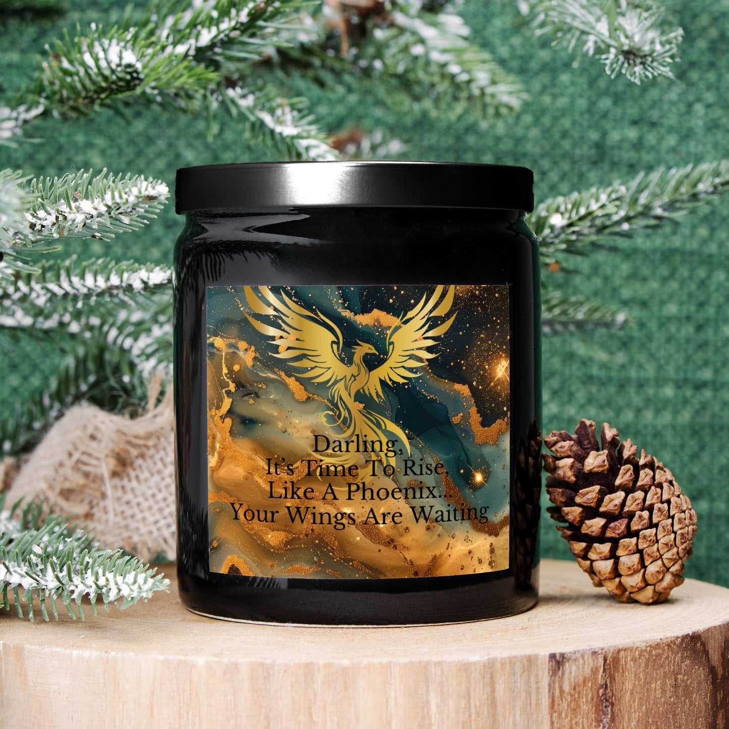 Rise Like A Phoenix; 8oz, 40+ hours burn time