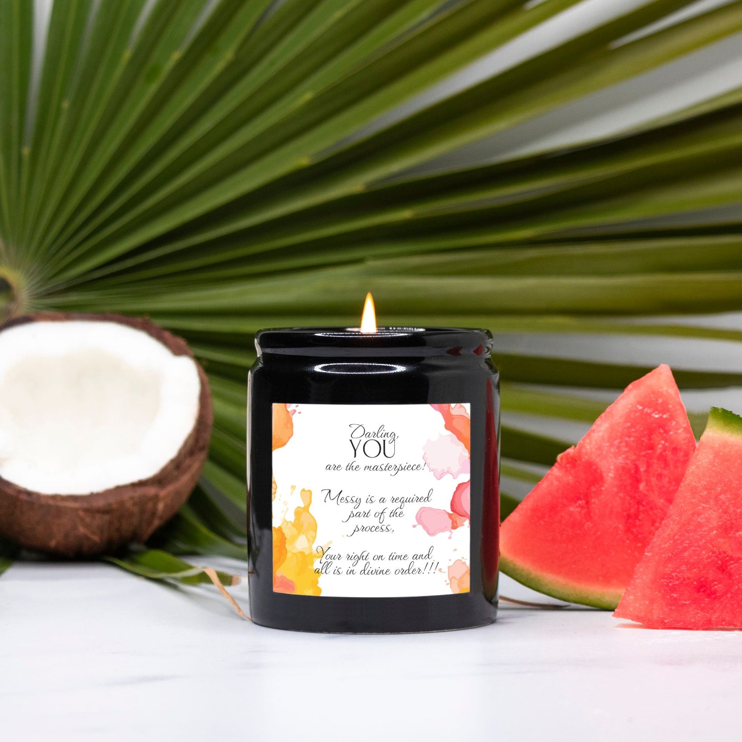Your Are The Masterpiece - 8oz , 40+ hours burn time