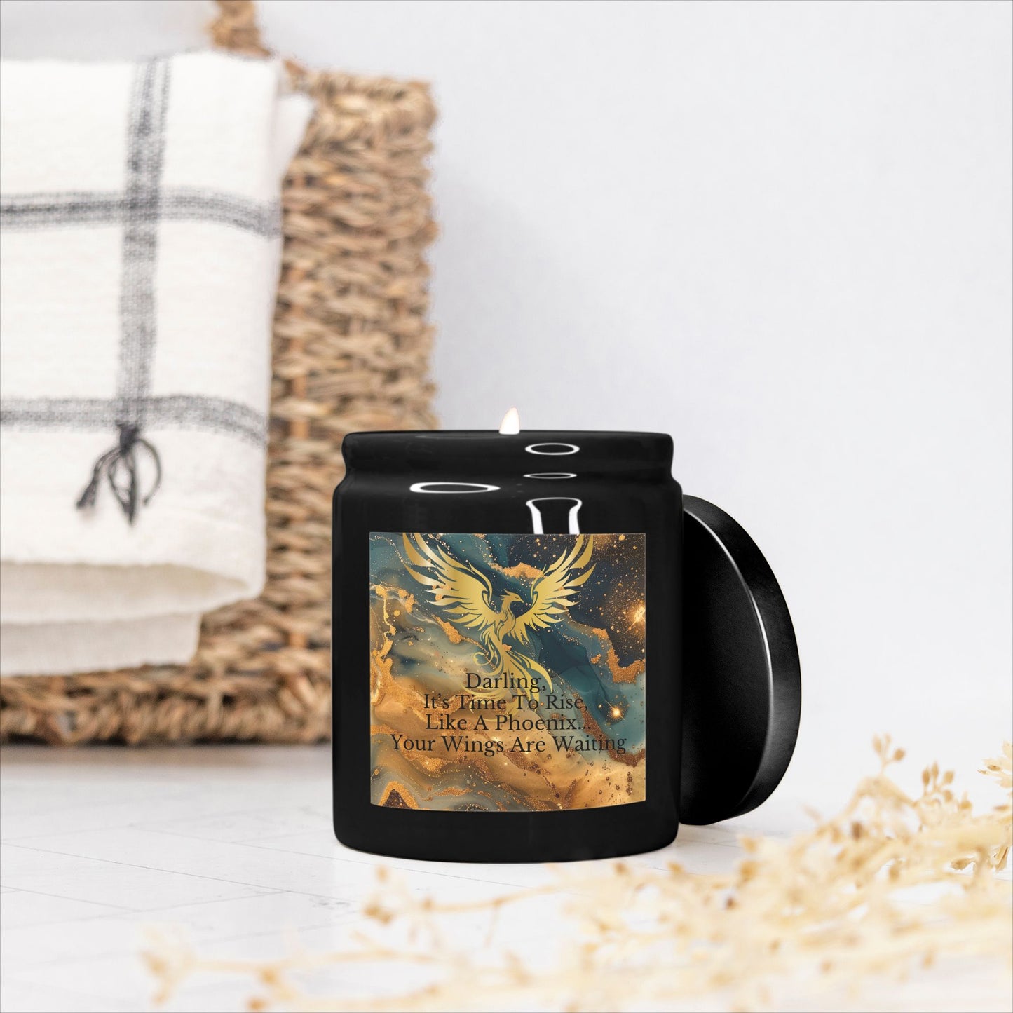 Rise Like A Phoenix; 8oz, 40+ hours burn time