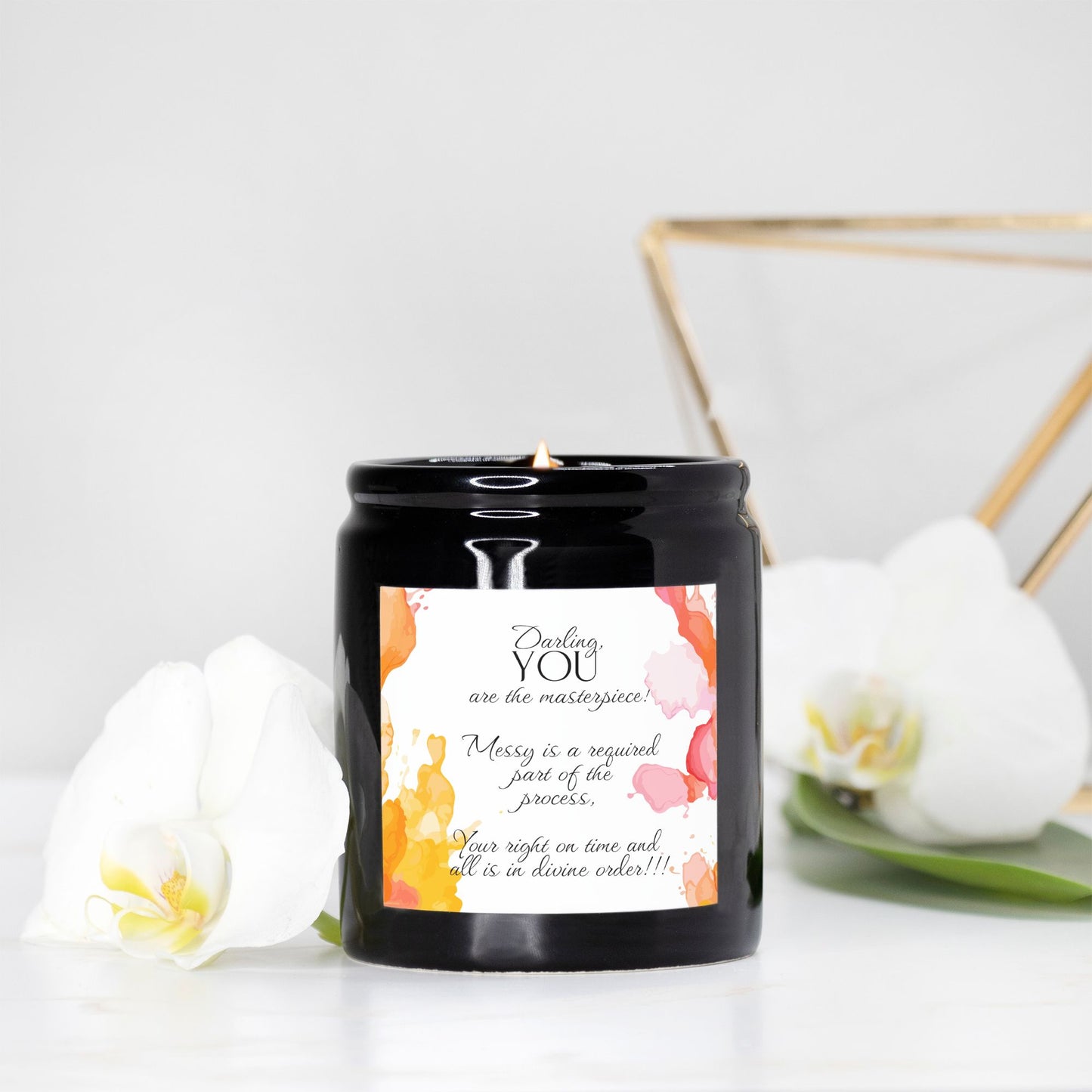Your Are The Masterpiece - 8oz , 40+ hours burn time