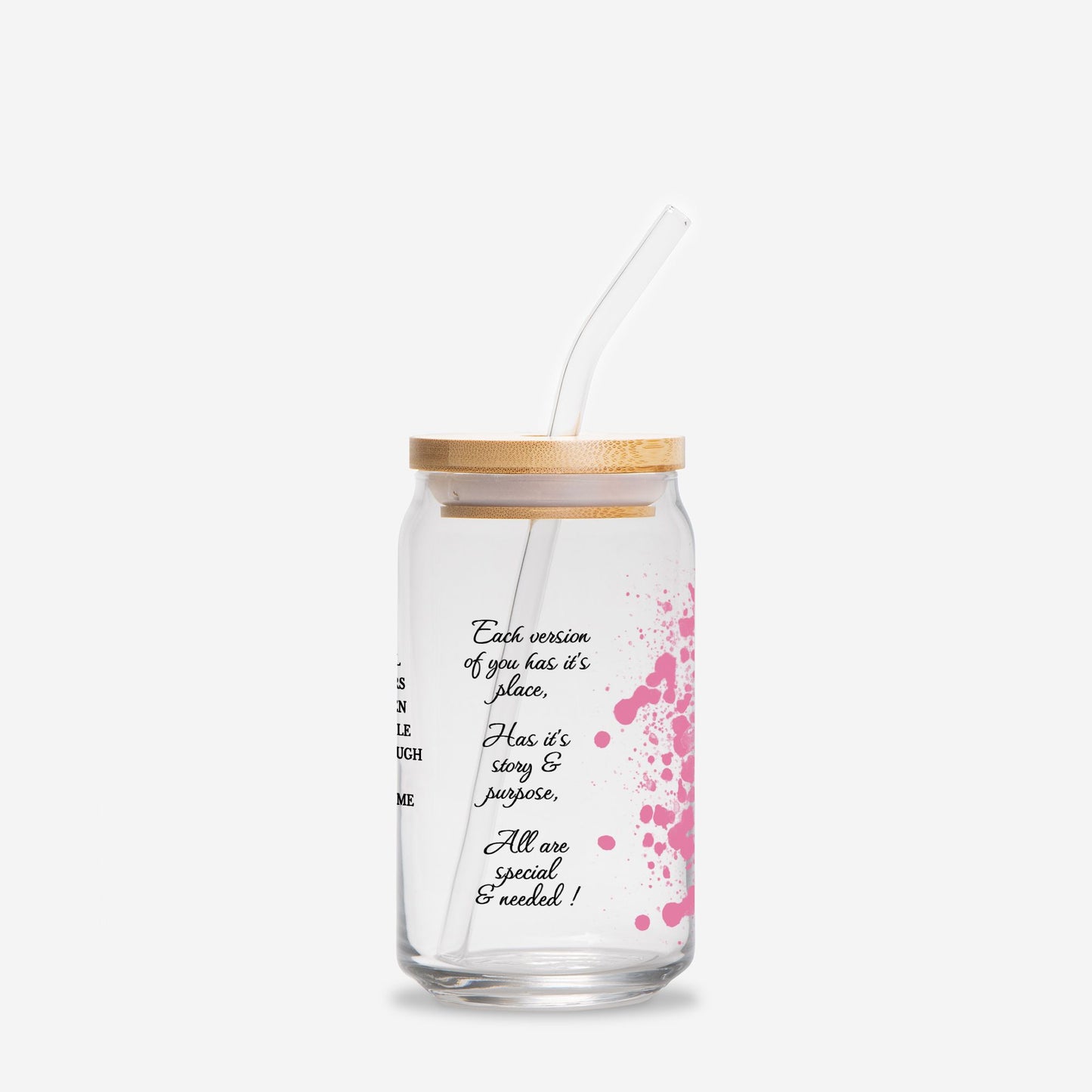 Worth It Glass Tumbler 16oz -